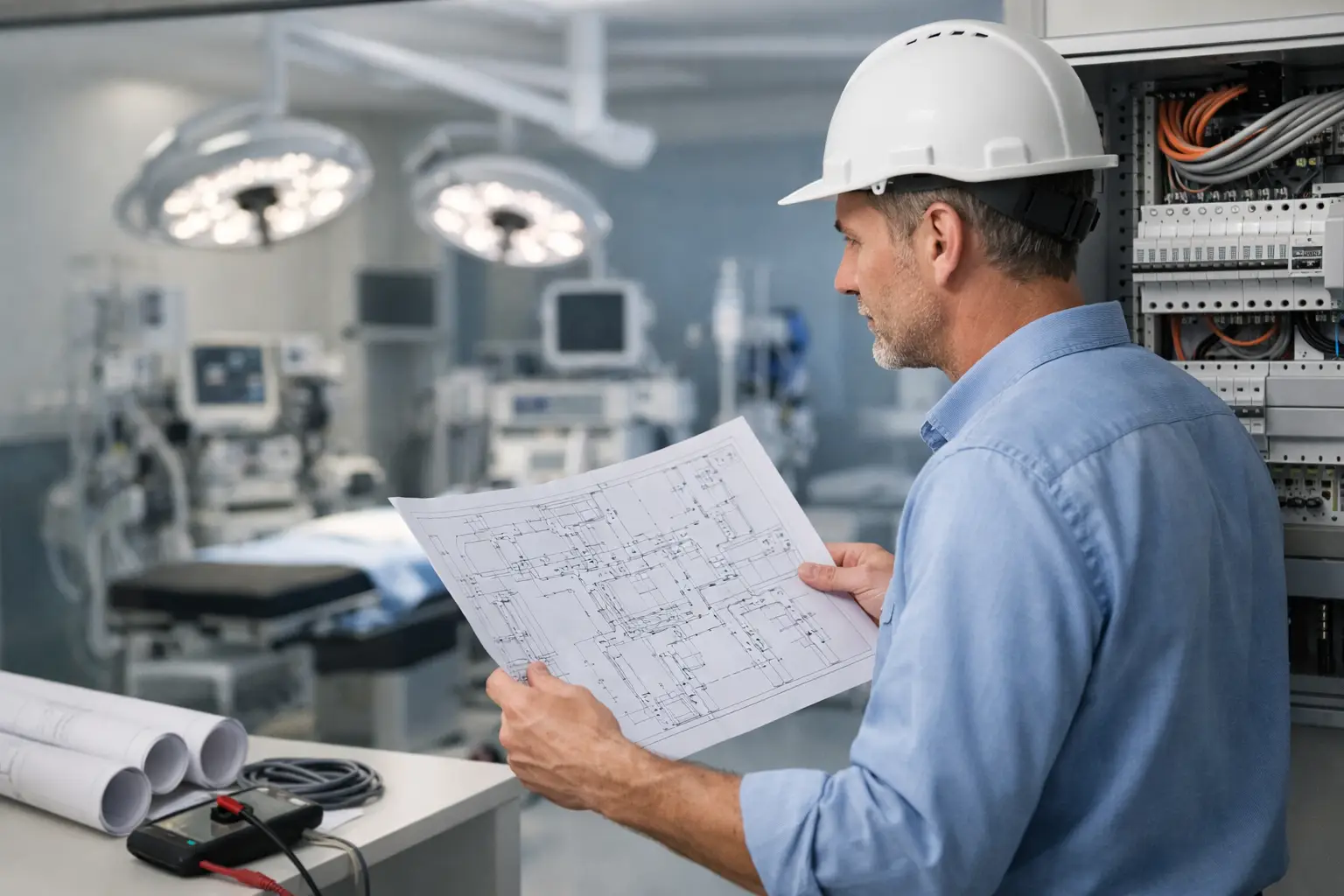 Klinik Elektroplanung: Sicherheit von Anfang an