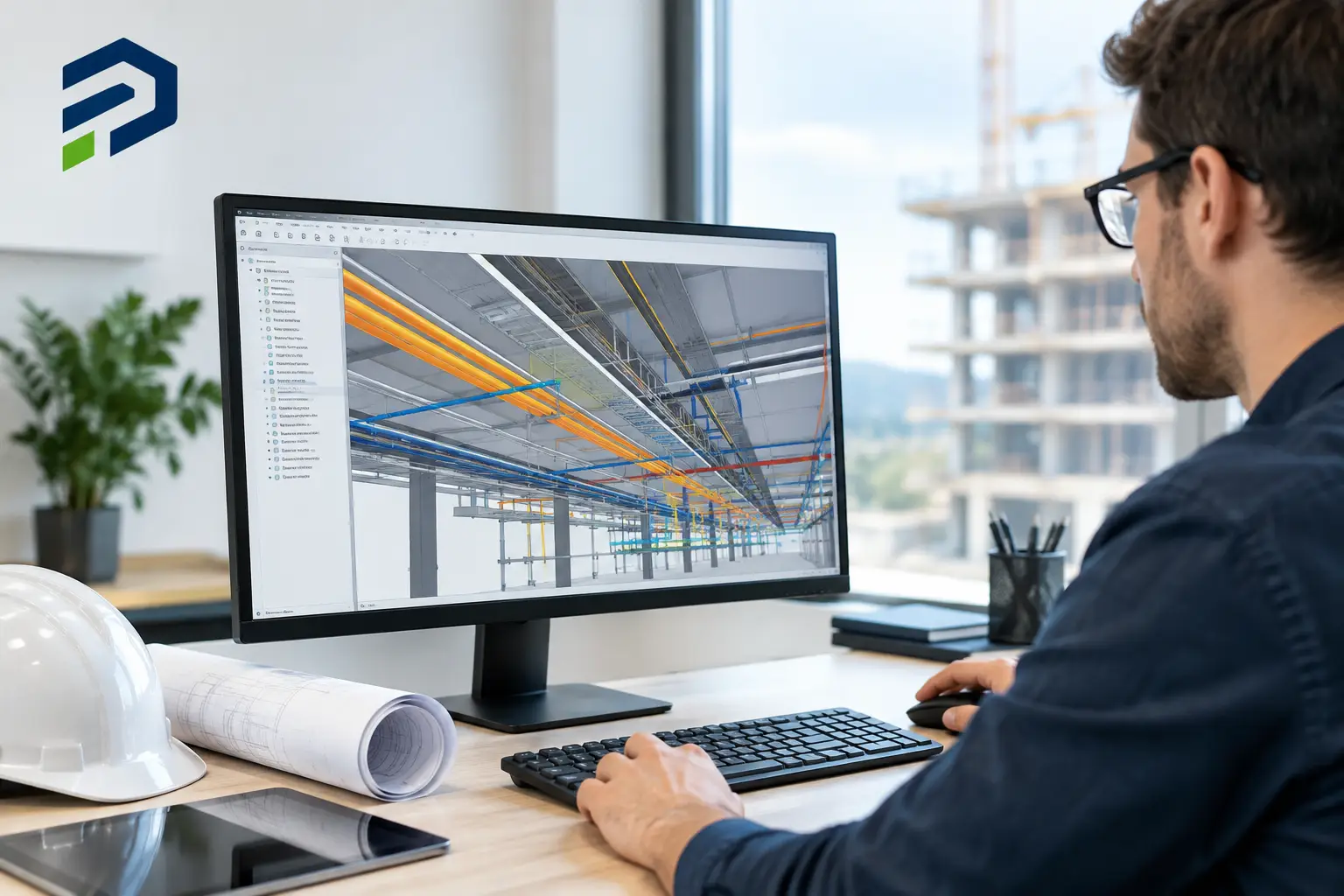 Elektrotrassen im BIM modellieren und ausführen